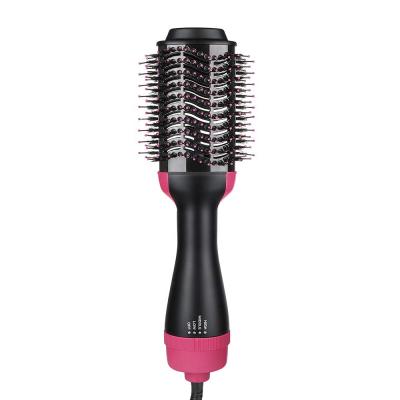 China Ionic Ionic Hair Curling Straightening Brush One Step Hot Hair Dryer Airbrush for sale