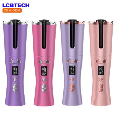 China Dropshipping Newest Dropshipping Hair Curler Ceramic Cordless Automatic Hair Curler Roller USB Rechargeable Wireless Automatic Hair Curler for sale