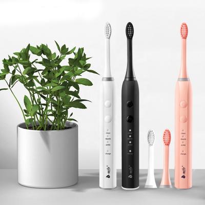 China Rechargeable Battery Operated Automatic Ultrasonic Vibration Fasion Electric Toothbrush Good for Your Teeth for sale