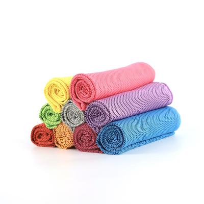 China Sustainable Premium Sports Towel Ice Towel Soft Quick Dry Multicolor Sports Long Towel Cooling Towel for sale