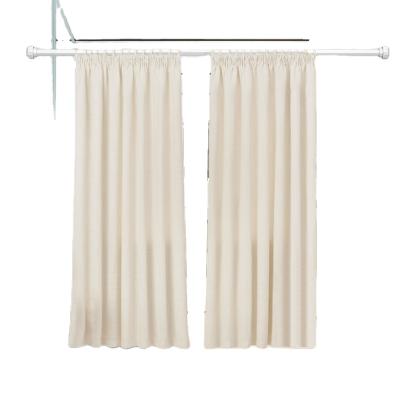 China Adjustable Black Punchless Curtain Rods In Low Price Minimalist Cheap Rod Accessories Curtain Rods for sale