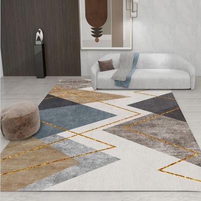 China Washable Chromojet Printing Non Slip Simplicity Modern Cheap Printe Rug for sale