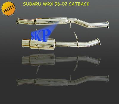 China For Subaru Sti Impreza WRX Catback System For Sti Impreza WRX 96-02 (S*b*ru Fits: S*b*ru Impreza WRX) for sale