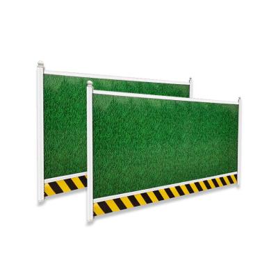 China Original 100% Pure High Quality Wholesale Easily Assembled Vinyl Board Traffic Protection Crash Barrier for sale