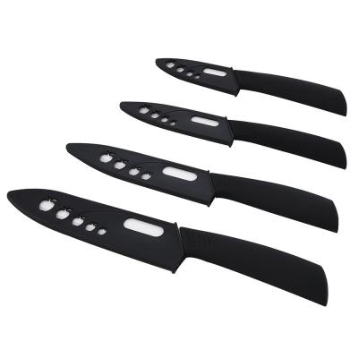 China Best Viable Price Zirconia Ceramic Knife Set With Plastic Handle For Kitchen for sale