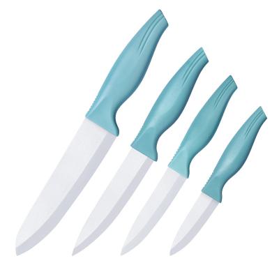 China Sustainable Yangjiang Factory Supply 4 Pcs Ceramic Knife Set With PP Handle for sale