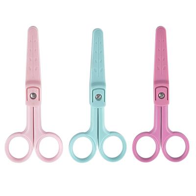 China Household PP Ceramic Portable Sharp Children Kitchen Scissors Food Scissors for sale