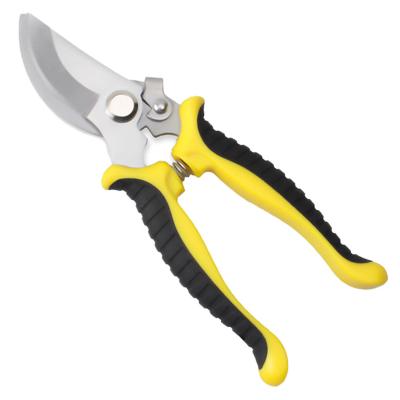 China Anti-skid hot sale pruner garden tree handle hand shears gardening scissors for flower garden scissors for sale