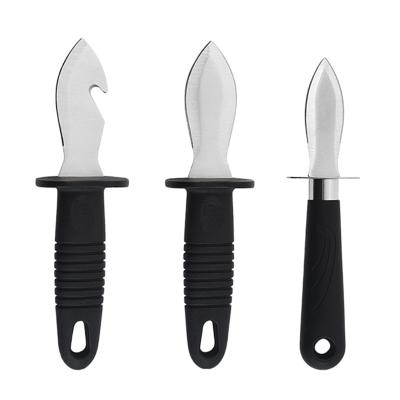 China Stocked Hot Selling Cheap Price PP Plastic Handle Oyster Knife For Seafood for sale