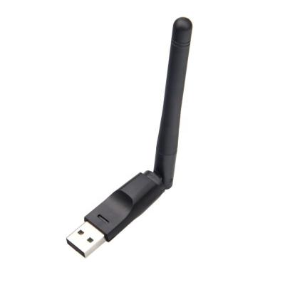 China LAPTOP USB WIFI Adapter with Antenna 150Mbps RT5370 Chipset Wireless Adapter for sale