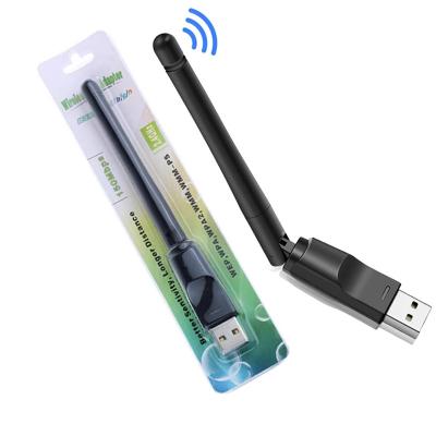 China TA 7601 Laptop Mini USB 2.0 WiFi Wireless Adapter 150Mbps LAN Network Card WiFi Receiver For PC Computer for sale