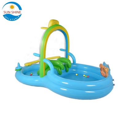 China High Quality Eco-friendly Sun Pool Inflatable Sprinkler For Kids Toddlers Yard Summer Products for sale