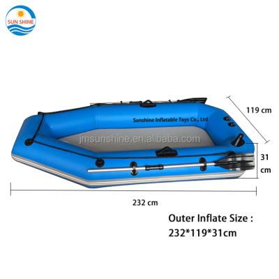 China HDPE Factory Directly Sale Rigid Inflatable Boat Inflatable Fishing Boat for sale