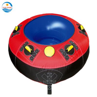 China PVC tarpaulin inflatable tube water towable surfboard/towables tube water rider and inflatable water tubes for sale