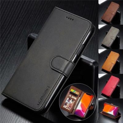 China Shockproof Business Wallet Leather Case For iPhone 13 pro Max Mini 11 12 Se 2020 XS XR X 8 7 plus Magnet Flip Cover Shell Card Slots for sale