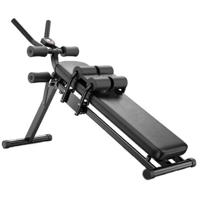 China Indoor Customized Multifunctional Abdominal Exerciser Machine With LCD Monitor/Abdominal Crunch Home Fitness Equipment for sale