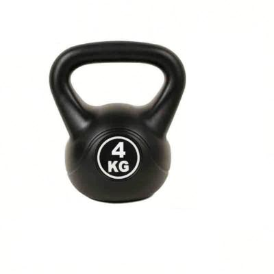 China Unisex Home Use 4KG Kettlebell Body Shaping Cement Kettlebell Strength Training Equipment for sale