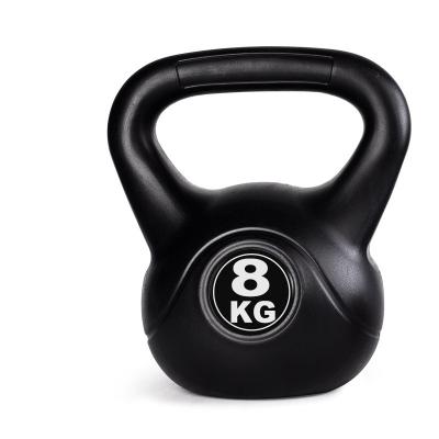 China Unisex Home Use 8KG Kettlebell Body Shaping Cement Kettle Bell Strength Training Equipment for sale