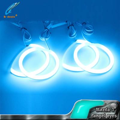 China Plastic Cotton Angel Eyes Led RGB Angel Eyes For Mazda 3 Led Halo Ring for sale