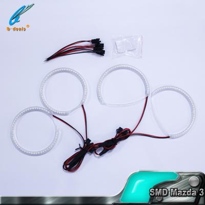 China Car Auto Led Agel Eyes For Mazda 3 Halo Lights Semi Surround Semi Circle for sale