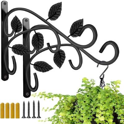 China Long Sustainable Indoor Plantser Boxes Outdoor Hanging Hangers Metal Plants Brackets For Indoor Plants for sale