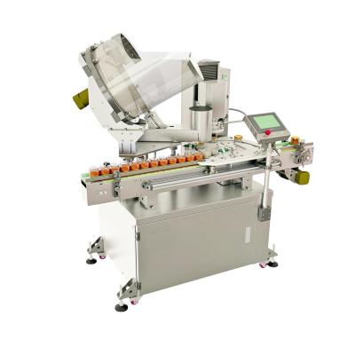 China Automatic Food Vacuum Glass Jar Capping Machine for sale