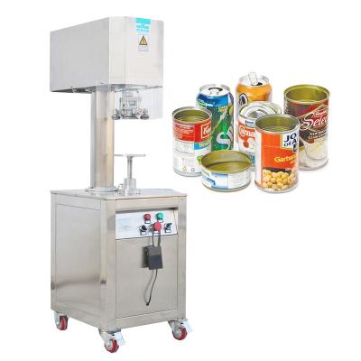 China Manual food can free standing semi-automatic seamer tin can seamer sealing machine for sale