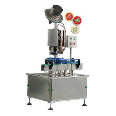 China Automatic Bottle Capper Beer Cap Food Crown Capping Machine for sale