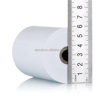 China Supermarket Heat Sensitive Paper 45-80gam White Elephant Rolls 80X60mm With Factory Price for sale