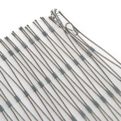 China Plain Weave Stainless Steel Woven Flexible Metal Mesh For Ceiling Decorative for sale