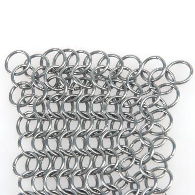 China Wholesale high quality spiral weaving stainless steel for curtains decoration net for sale