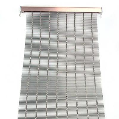 China Hot-Selling Plain Weave Stainless Steel Metal Architectural Mesh Curtain For Interior Designs Range for sale