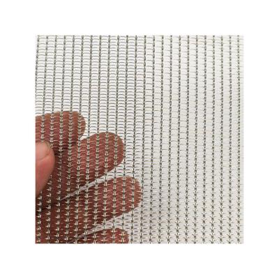 China High Quality Finest Price Metal Cloth Spiral Weaving Wire Mesh For Glass for sale