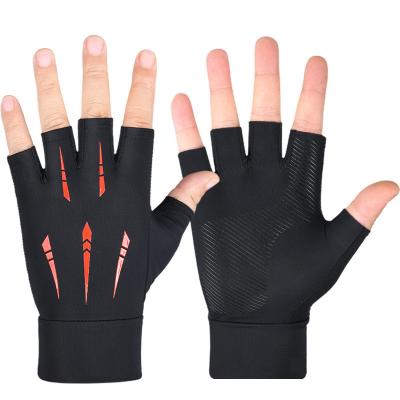 China Waterproof Fitness Half Finger Riding Gloves Workout Outdoor Bike Mountaineering Hand Cycling Mountaineering Gloves for sale