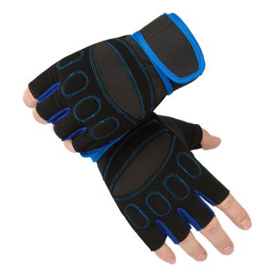 China Fitness Training Wristband Sports Wear-Resistance Riding Gloves Anti Slip Weightlifting Gloves Outdoor Custom Motorcycle for sale