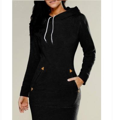 China Fashion Anti-Static Cheap Sexy Dress S-3xl Mini Long Sleeve Sweatshirt Women for sale