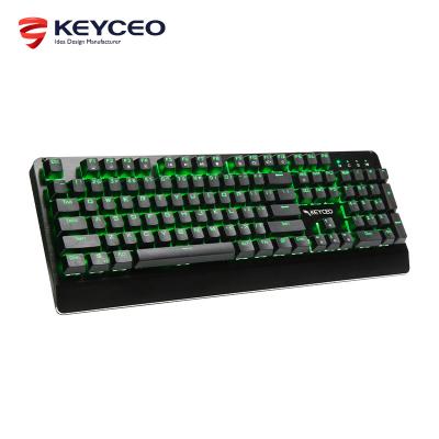 China Factory Wholesale Luminous Mechanical Gaming Keyboard Anti-Ghosting OEM RGB Players and Office Professional Users for sale