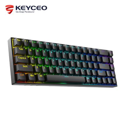 China 2021 Hot Selling Anti-ghosting Keyboard 68 Keys Mechanical Keyboard 60% And Wired Mechanical Keyboard For Professional Gamer for sale