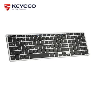 China New waterproof design BT sissor 2021 ultra-thin mini keyboard multifunctional foldableKeyboard foldableKeyboard for office use USB computer keyboard for sale