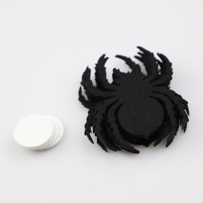 China Eco-Freindly 5 Pcs Factory Outlet Festival Halloween Felt Wall Decoration Custom Felt Door Spider Decoration for sale