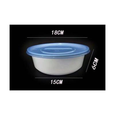 China Wholesale Disposable Original Factory Food Containers Plastic Packaging Takeway Box for sale