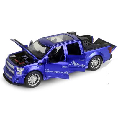 China Toy Zinc Alloy Diecast Vehicle Pull Back Diecast Car Model With Lights And Sound Kids Toy For Boy Girl Gift 1/22 Scale Metal Car Open Door for sale