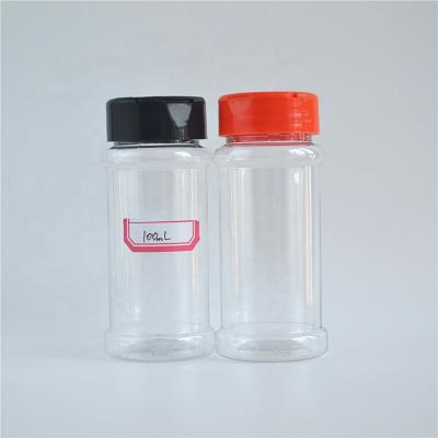 China Sustainable Spice 100ml Plastic Bottle for sale