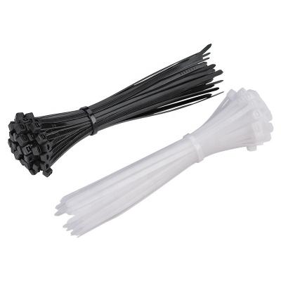 China Nylon Cable Ties Paper Diameter 300mm Plastic Reusable Black Cable Ties for sale