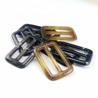 China Resin Viable Rectangle Waist Scarf Scarf Clip Clasp Belt Buckle T-shirt Apparel T-shirt Blouse Silk Ring Wrap Holder For Women La for sale