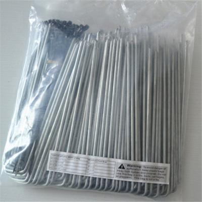 China Flat Metal Turf Clip Landscape Sharpening Pins Galvanized Stake for sale