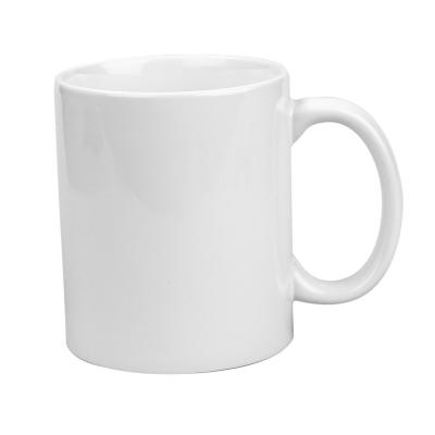 China Viable Custom Magic White Ceramic Coffee 11oz Sublimation Mugs for sale