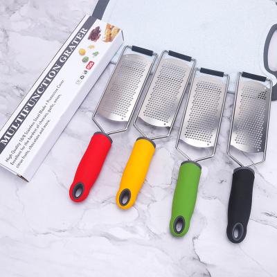 China Multifunction Sustainable 304 Stainless Steel Lemon Cheese Shredded Potato Peeler for sale