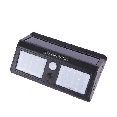 China Security IP44 Mouted Outdoor 20 LED Solar LANDSCAPE Waterproof Light PIR Motion Led Solar Collector Wall Light for sale