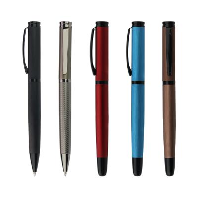 China office & School Pen Best Business Gift Heavy Metal Pen For Dubai Customer High Quality New Ballpoint Pen With Engraved Logo for sale